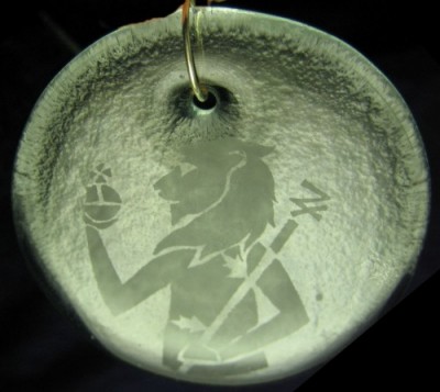 Jupiter Glass Pendant