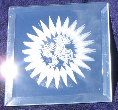 Mercury Cazimi Mirror Image
