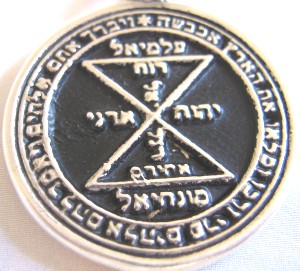Talisman larger than actual size