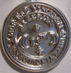 Talisman larger than actual size