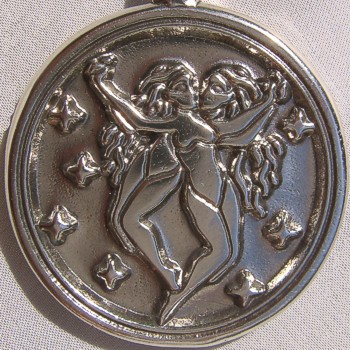 Talisman larger than actual size