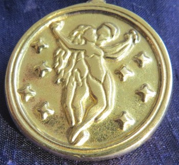 Talisman larger than actual size