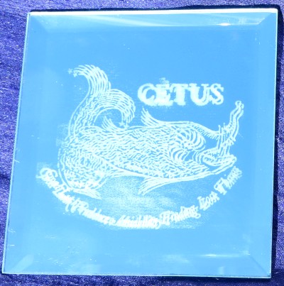 Talisman larger than actual size