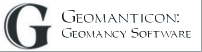 Geomanticon: Geomancy Software
