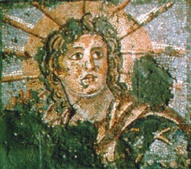 Sun God Helios