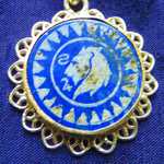 lion head jupiter bronze talisman