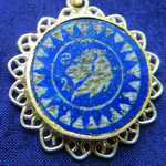 lion head jupiter bronze talisman