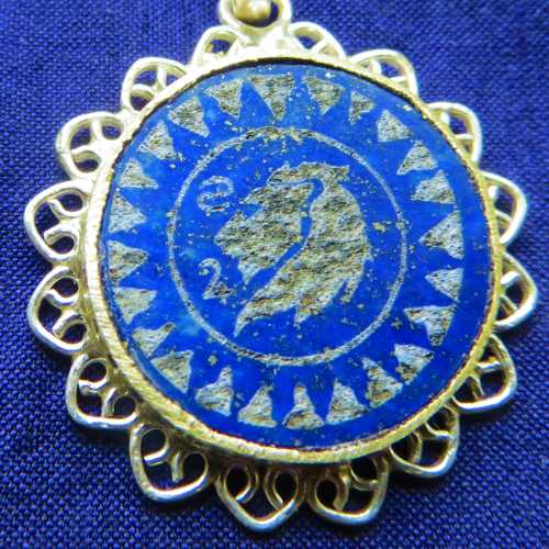  bronze lion head jupiter talisman