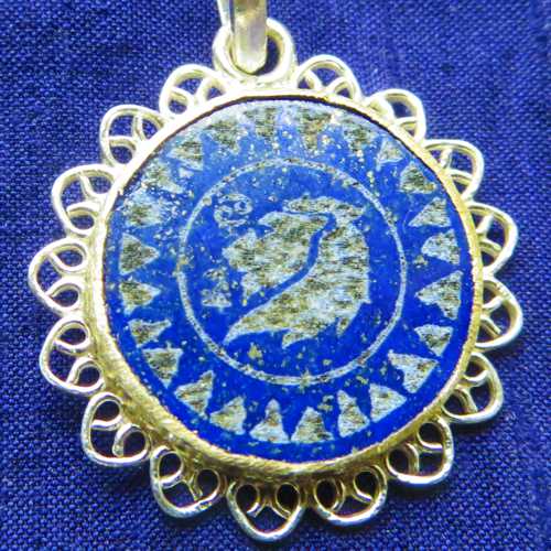  bronze lion head jupiter talisman