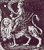 Man Riding Lion