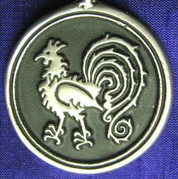 Talisman larger than actual size