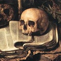 skull book