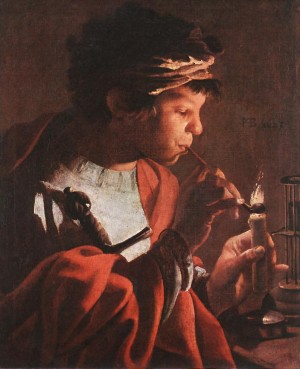 Boy with Pipe